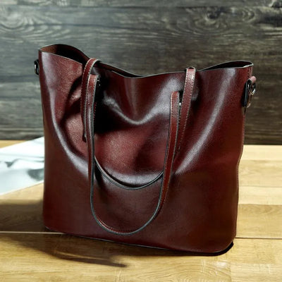 Nicole | Vintage Leather Shoulder Bag